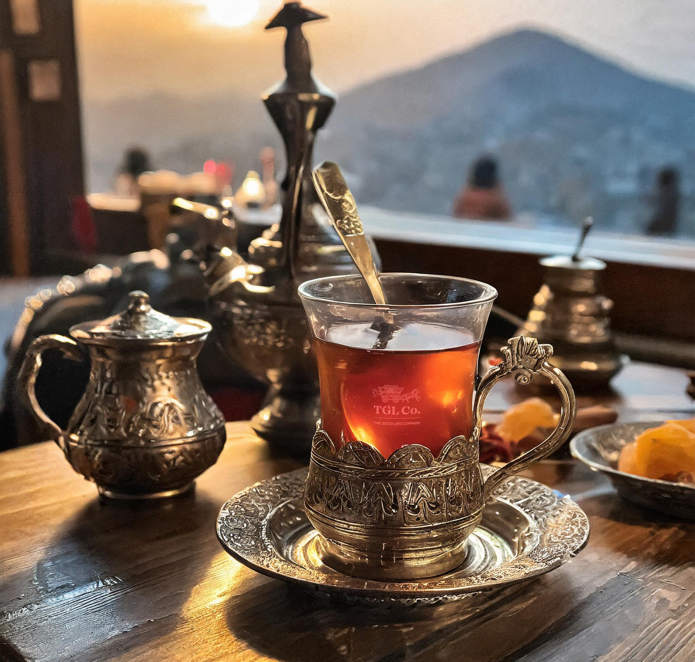 Kashmiri Kahwa (50 Gram Loose Leaf Tea) + Pincer Tea Infuser