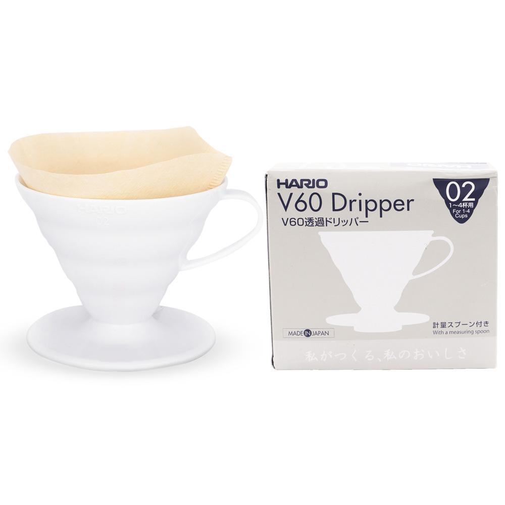 TGL Co. Hario V60 White Coffee Dripper - size 02