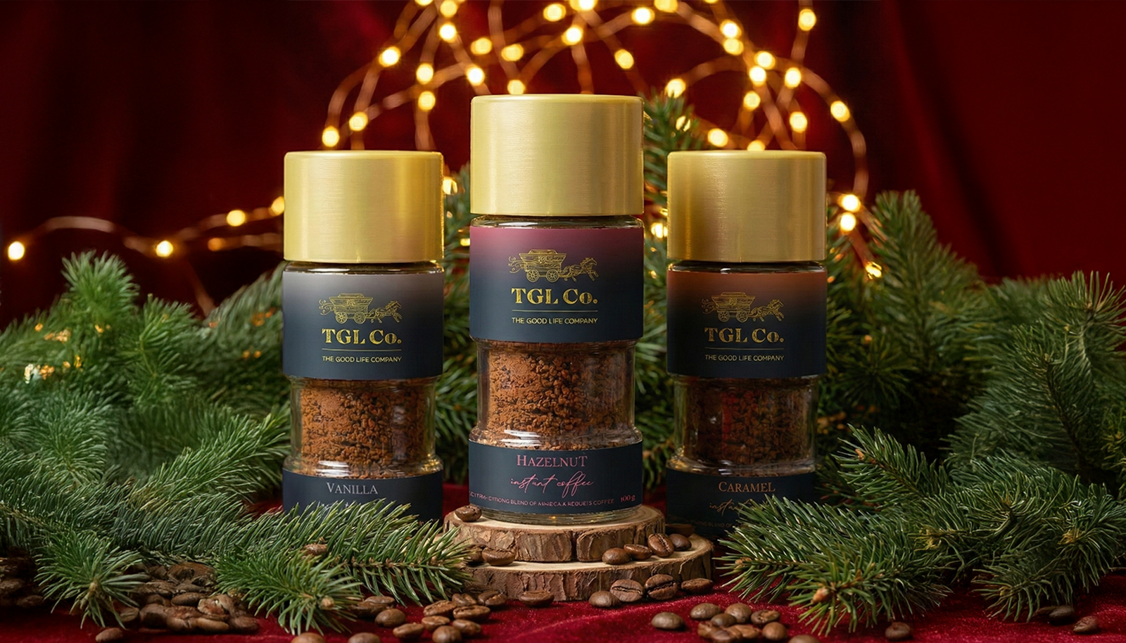 Sip the Joy of Christmas | TGL Co. Flavoured Instant Coffee Collection