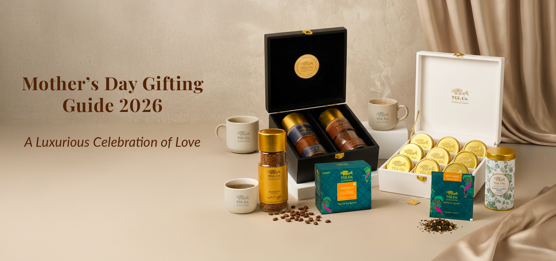Mother’s Day Gifting Guide 2026: Luxury Tea & Coffee Gifts She’ll Truly Love