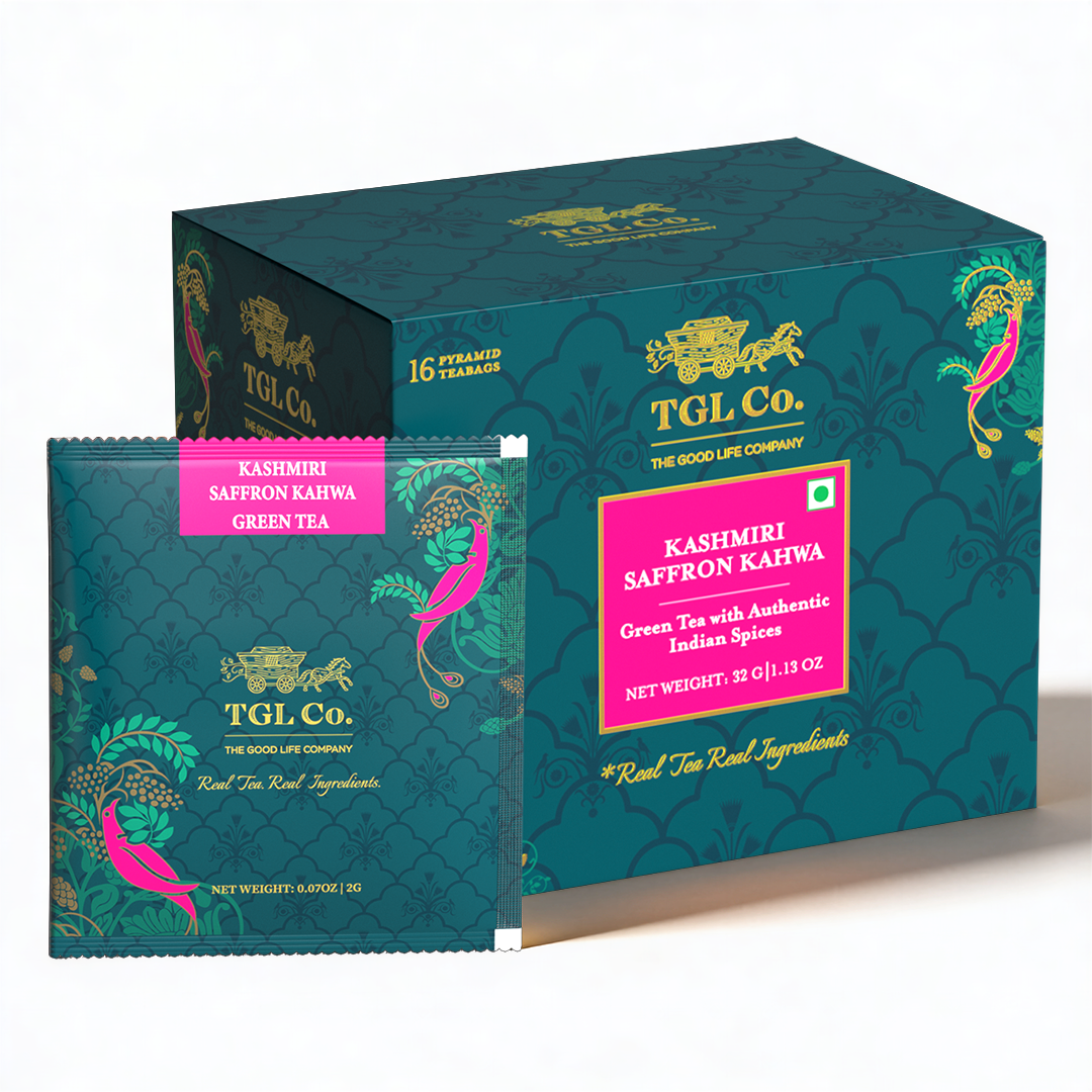 Kashmiri Saffron Kahwa Herbal Tea Infusion