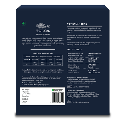Artisanal Teas Gift Box - 24 Sampler