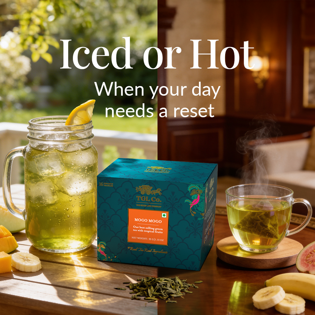 Mogo Mogo Japanese Green Tea - Fruit & Floral Infusion - Pyramid Bags / Loose