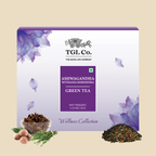 Ashwagandha Green Tea Infusion - Pyramid Bags