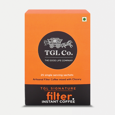 Signature Filter Instant Coffee 25 Sachets (Travel Pack)