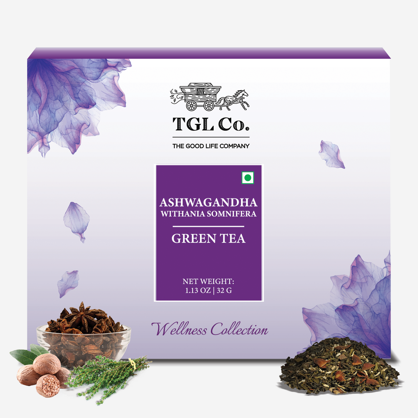 Ashwagandha Green Tea Bags