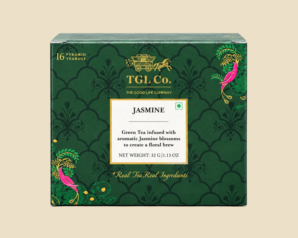 Jasmine Green Tea Infusion - Pyramid Bags / Loose