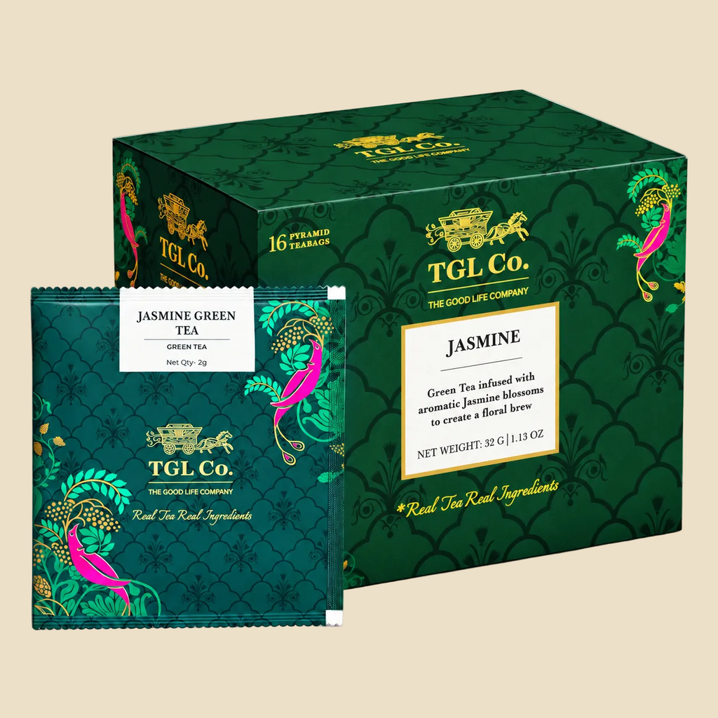 Jasmine Green Tea Infusion - Pyramid Bags / Loose