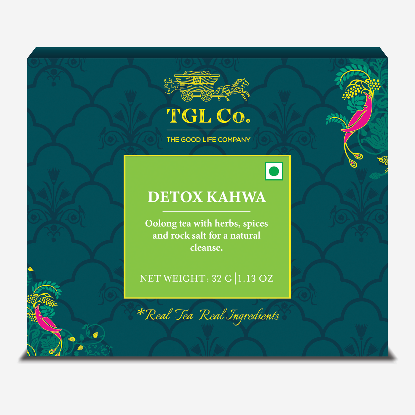 Detox Desi Kahwa Tea Bags ( With Herbs & Spices)