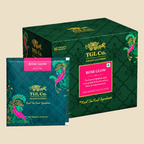 Rose Glow Black Tea Infusion