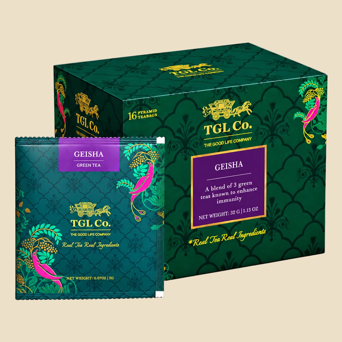 Geisha Green Tea Infusion
