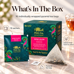 Rose Glow Black Tea Infusion