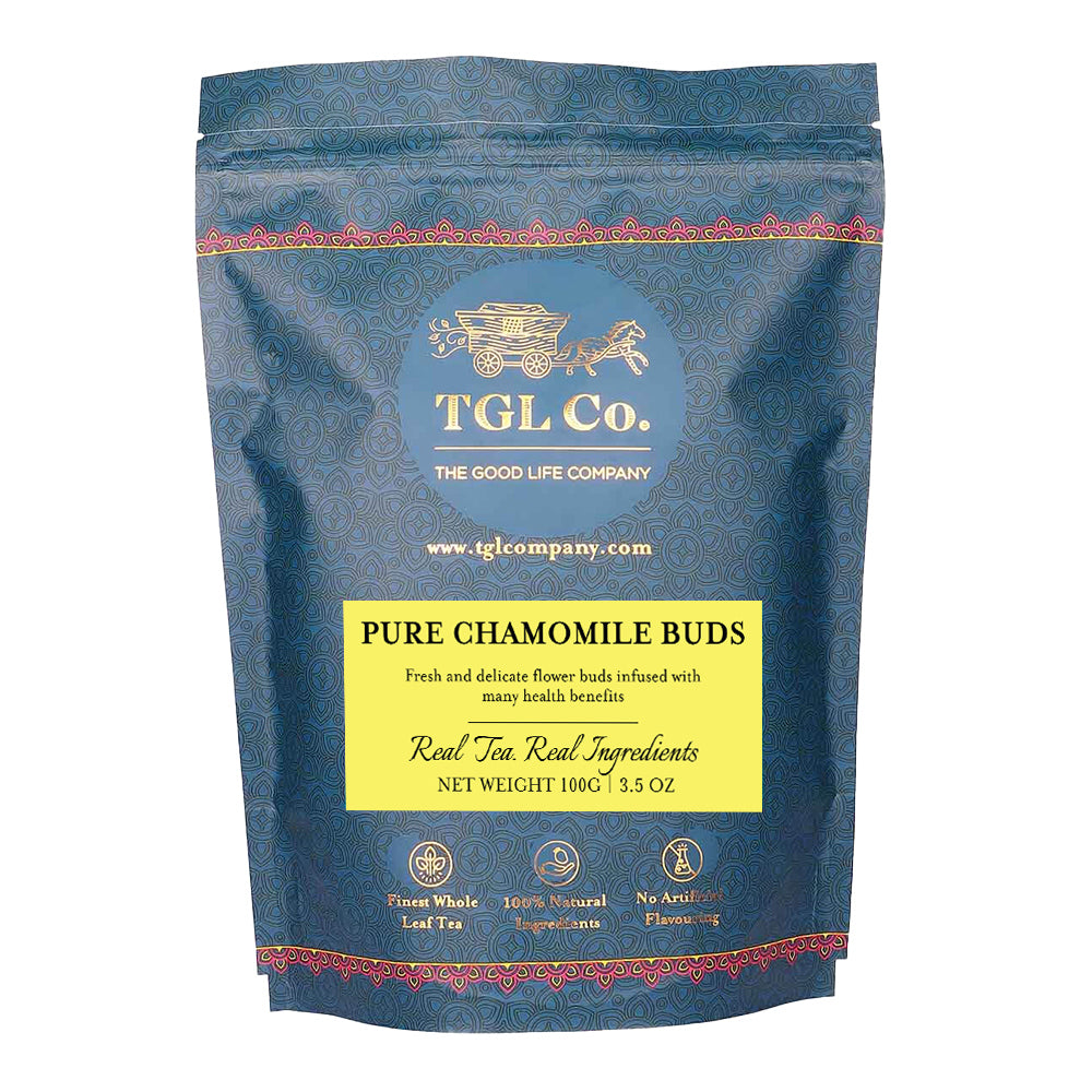 Pure Chamomile Buds Tea bags / Loose Tea Leaf