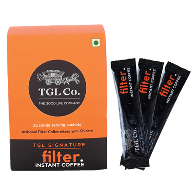 Signature Filter Instant Coffee 25 Sachets (Travel Pack)