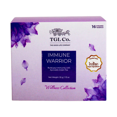 Immunity Teas ( Happy Belly Tea Bags, Immune Warrior Tea Bags & Sweet Dream Tea Bags - 16 Tea Bags Each)