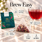 Tangy Hibiscus Tisane Herbal Infusion