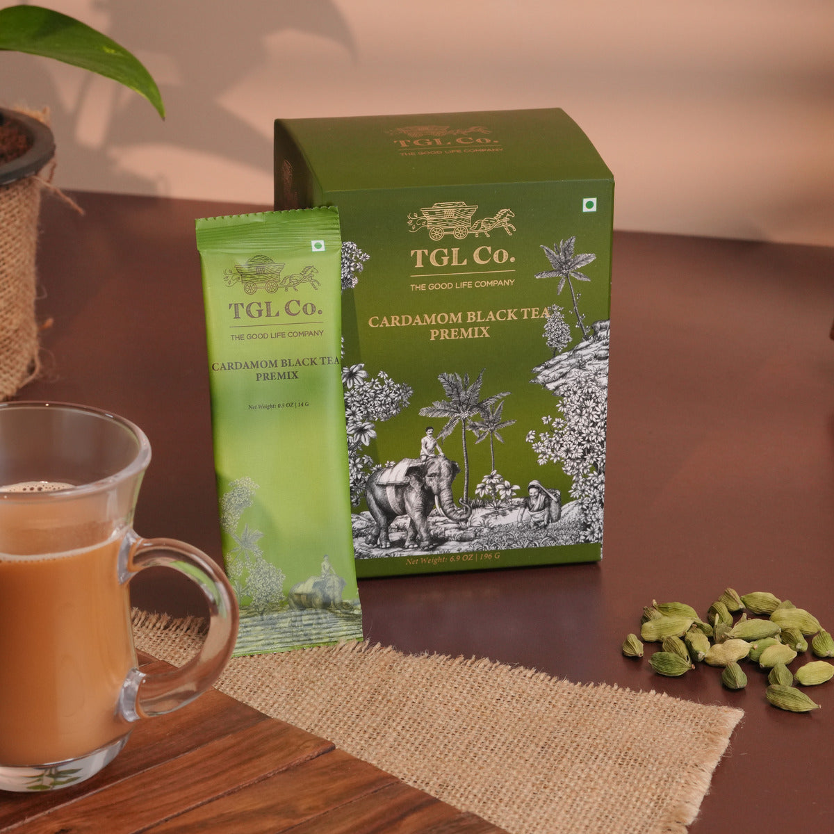 Cardamom Chai - 3-in-1 Premix