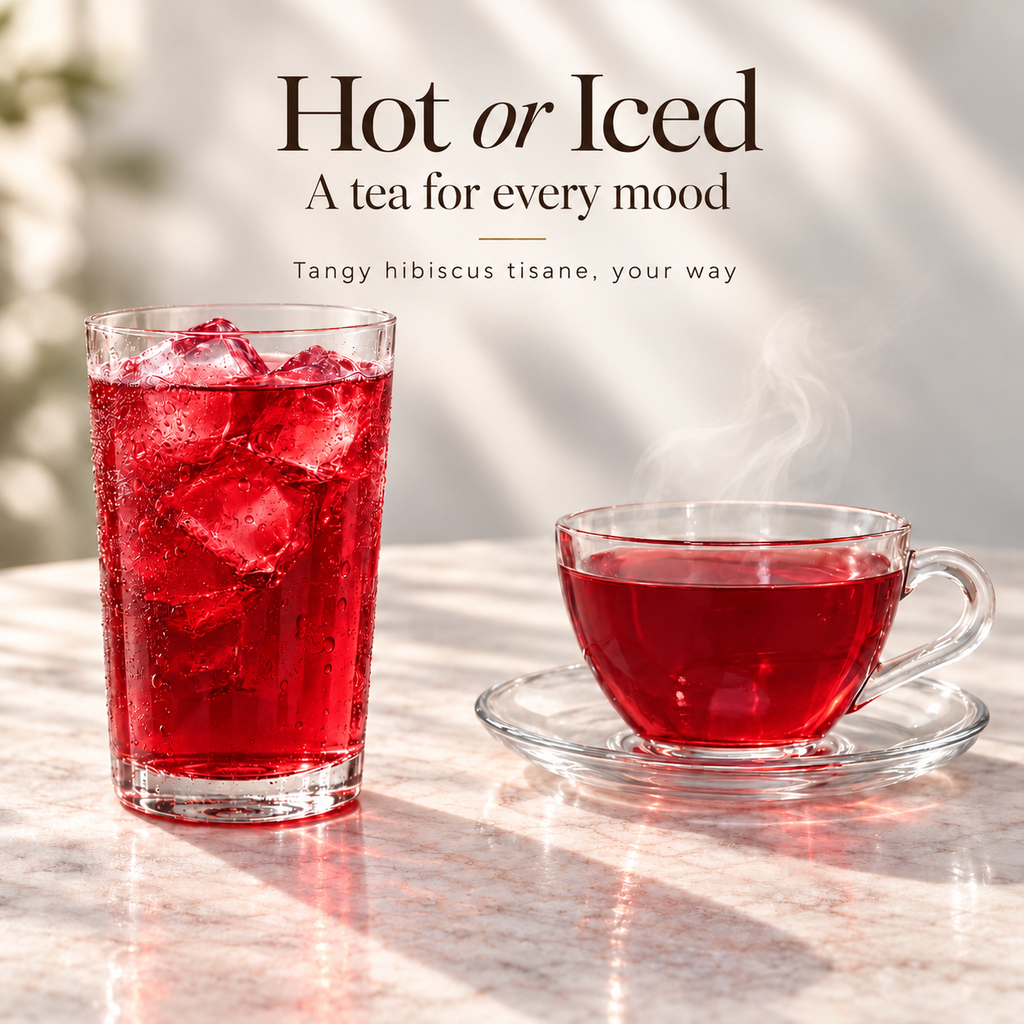 Tangy Hibiscus Tisane Herbal Infusion