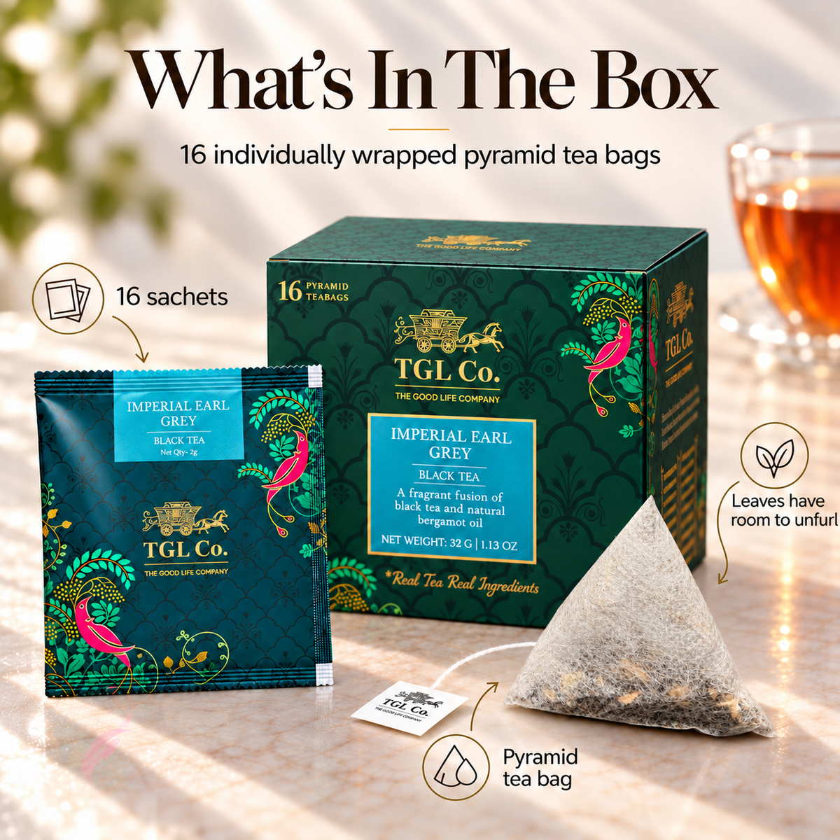 Imperial Earl Grey Black Flavoured Tea