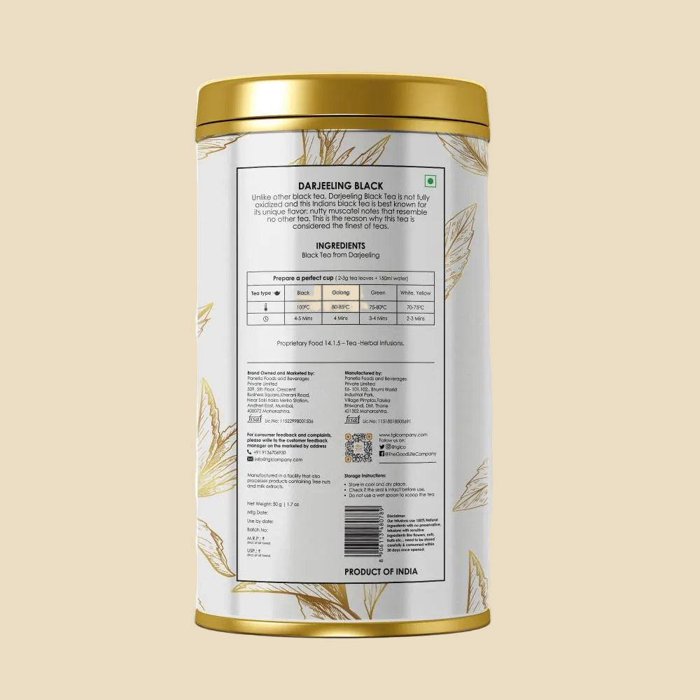 Darjeeling Black Tea - Pyramid Bags / Loose