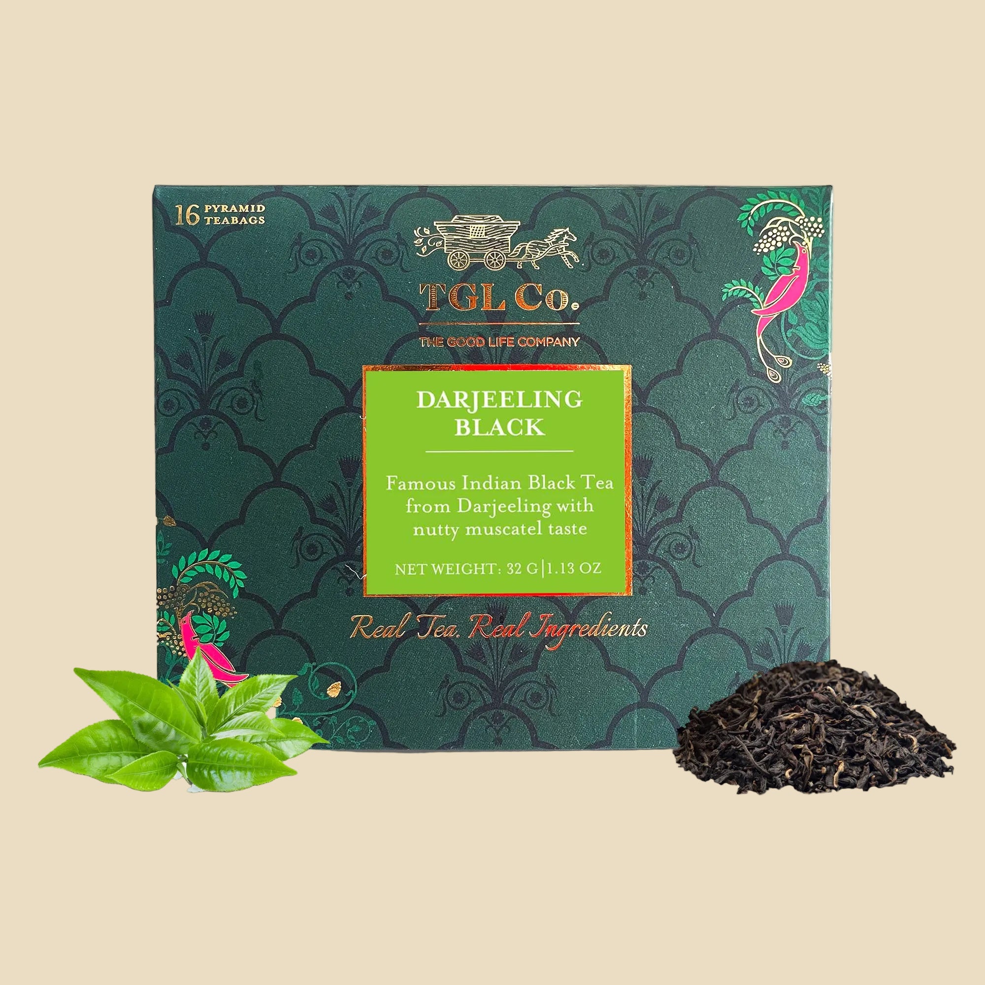Darjeeling Black Tea - Pyramid Bags / Loose