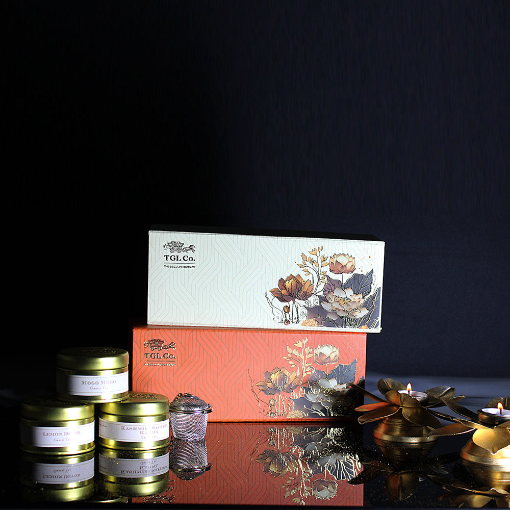 Fleur Luxe Tea Diwali Gift Box Collection