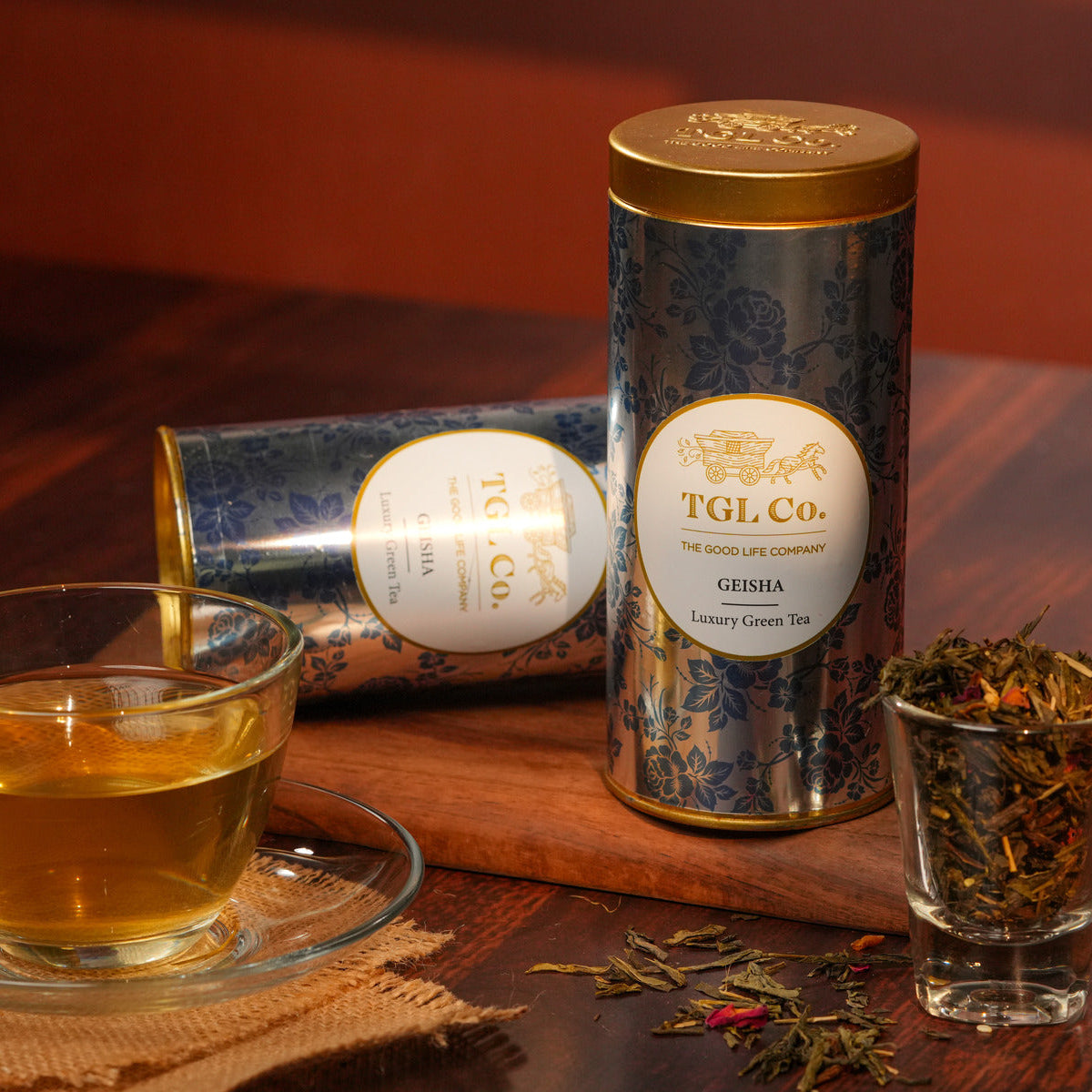 Geisha Green Tea Infusion - Pyramid Bags / Loose