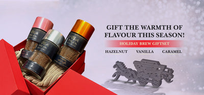 Holiday Brew Gift Box - Flavoured Instant Coffee (Pack of 3)