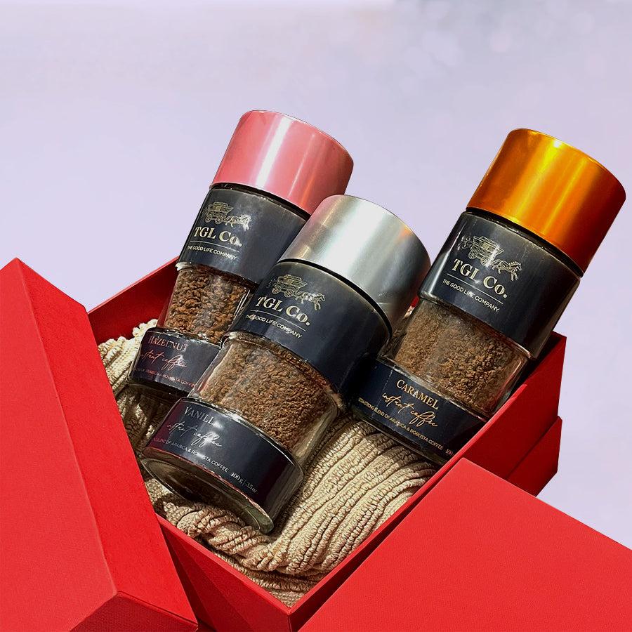 Holiday Brew Gift Box - Flavoured Instant Coffee (Pack of 3)