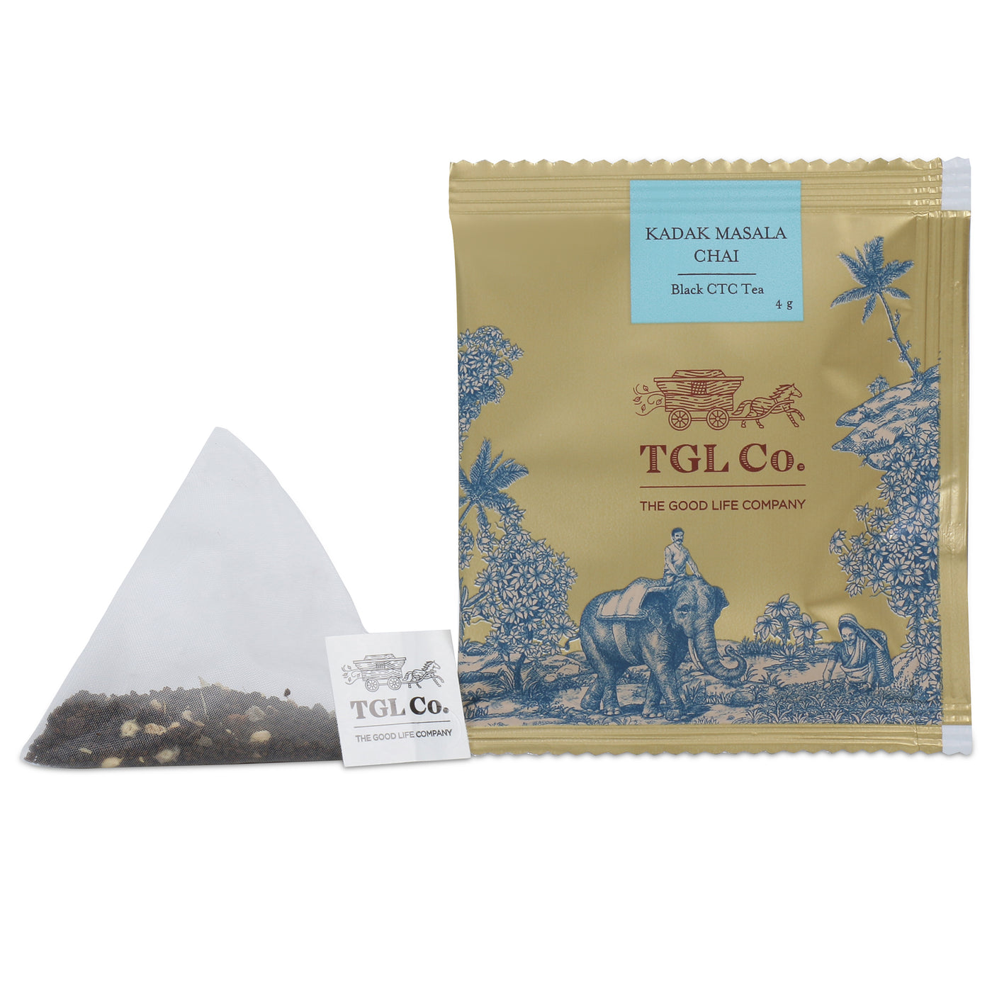 Kadak Masala Chai Tea Bag / Loose Tea Leaf
