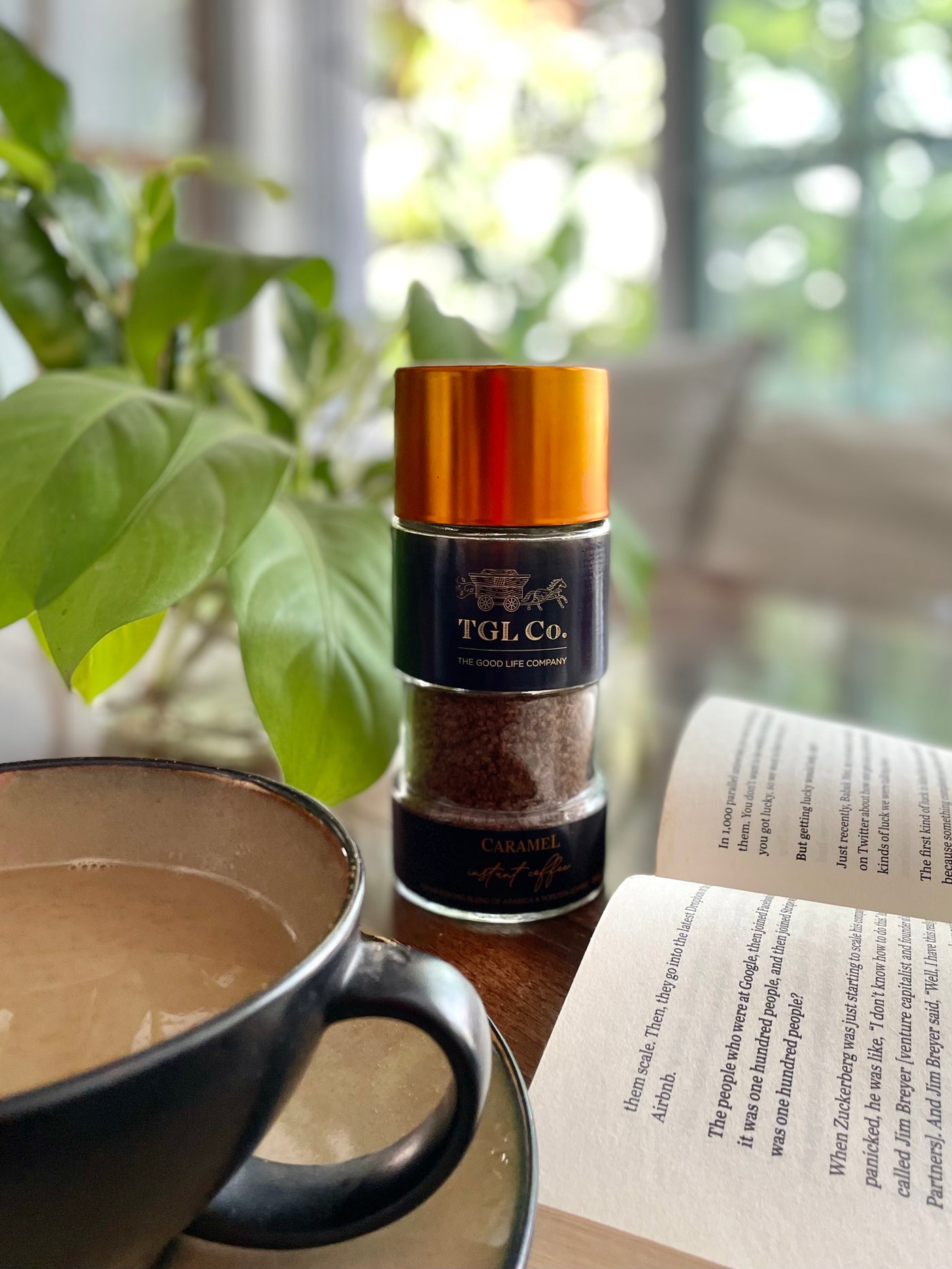 Euphoria Original Premium + Caramel Flavoured Instant Coffee (100 gm