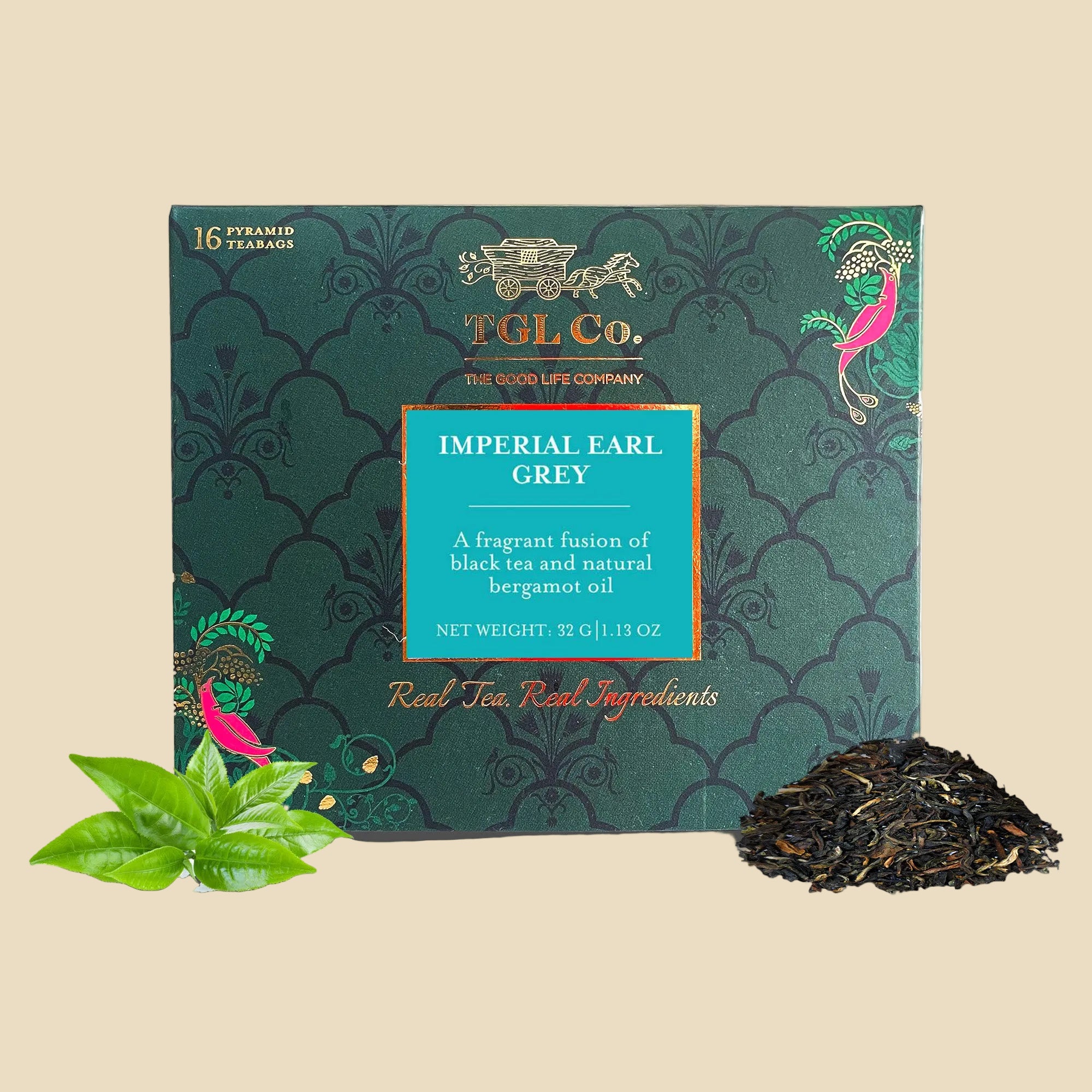 Imperial Earl Grey Black Flavoured Tea - Pyramid Bags / Loose