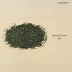 Sencha green tea leaves
