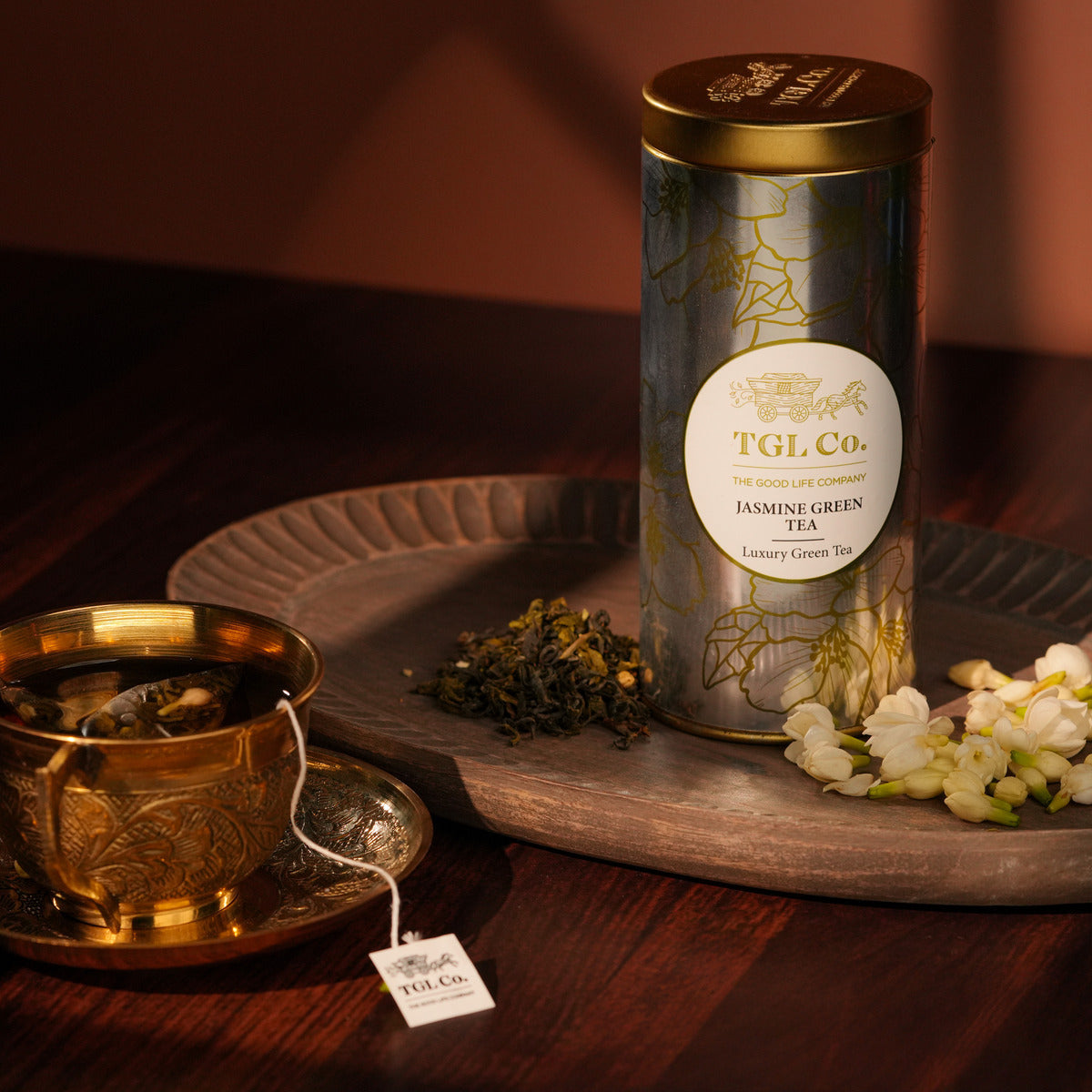 Jasmine Green Tea Infusion - Pyramid Bags / Loose