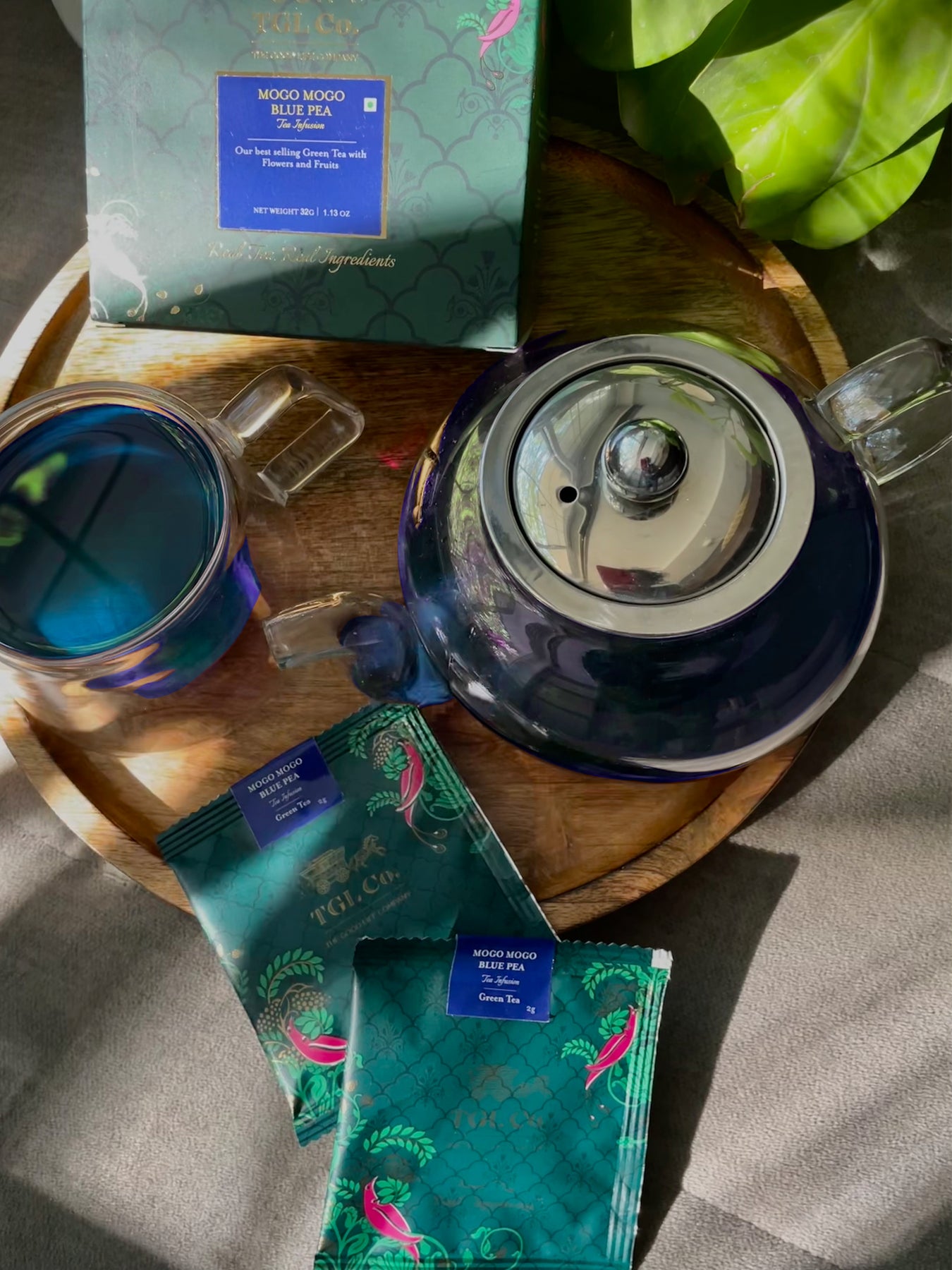 Buy Blue Pea Tea Online in India | Butterfly Pea Flower Tea – The Good ...