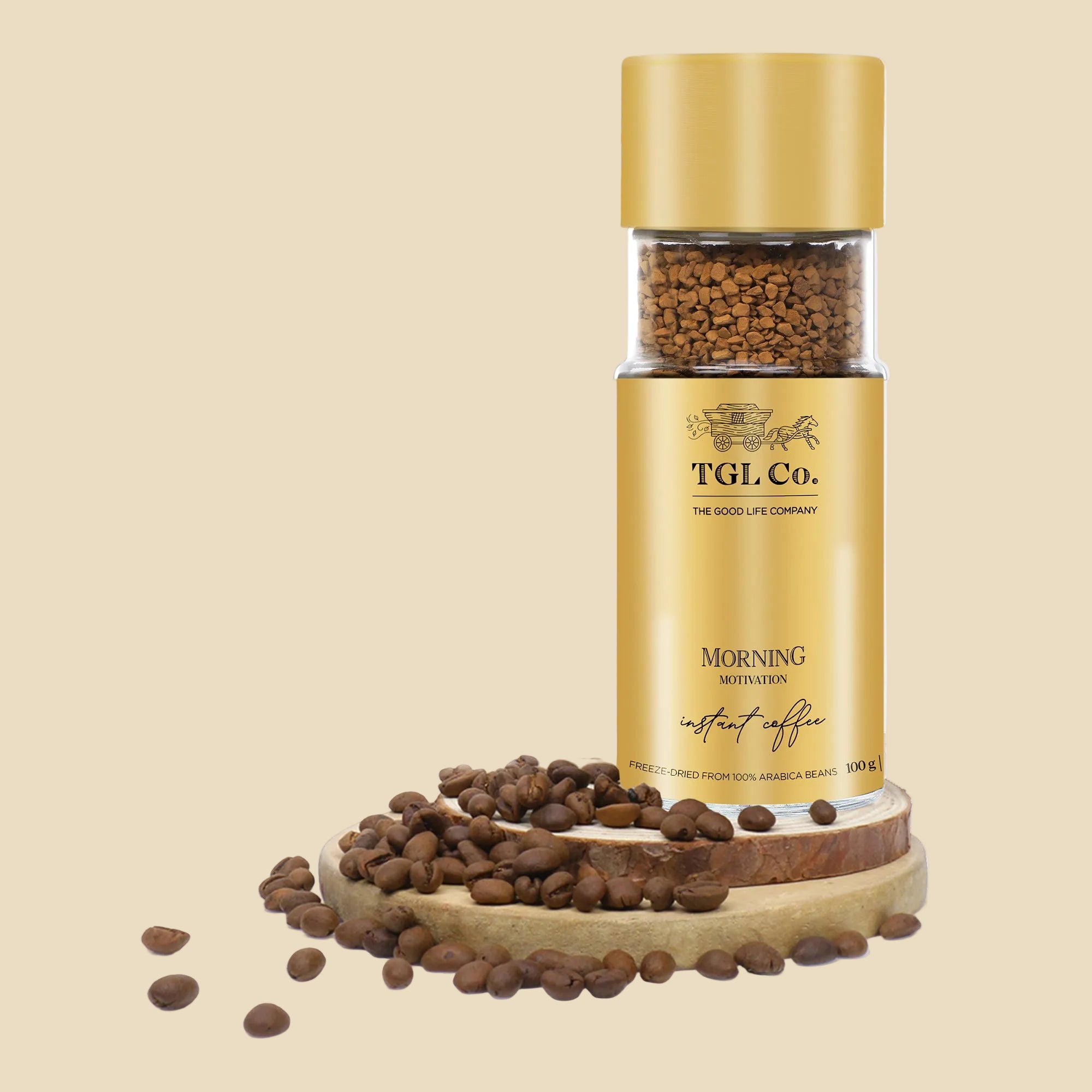 Morning Motivation - 100% Freeze Dried Arabica Instant Coffee