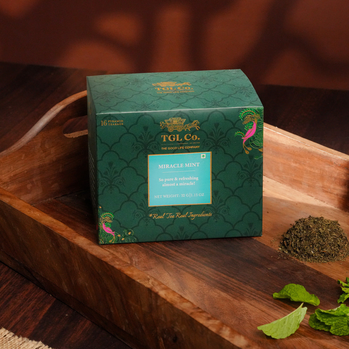 Miracle Mint Herbal Infusion - Pyramid Bags