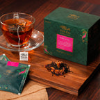 Rose Glow Black Tea Infusion - Pyramid Bags / Loose