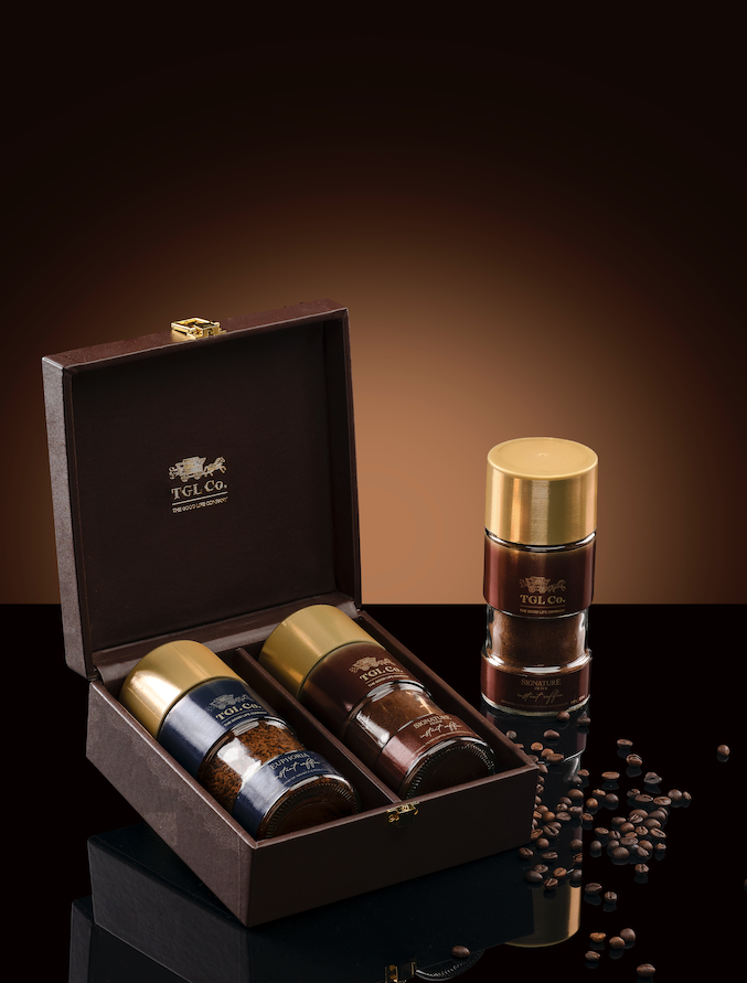 Timeless Passion - Coffee Gift Set with 1 Premium Rakhi