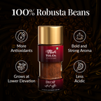 Decaf Instant Coffee - 100% Robusta (No Caffeine)