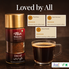 Decaf Instant Coffee - 100% Robusta (No Caffeine)