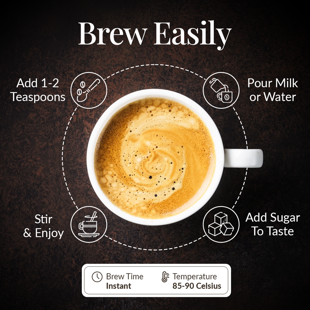 Euphoria - Arabica & Robusta Blended Instant Coffee
