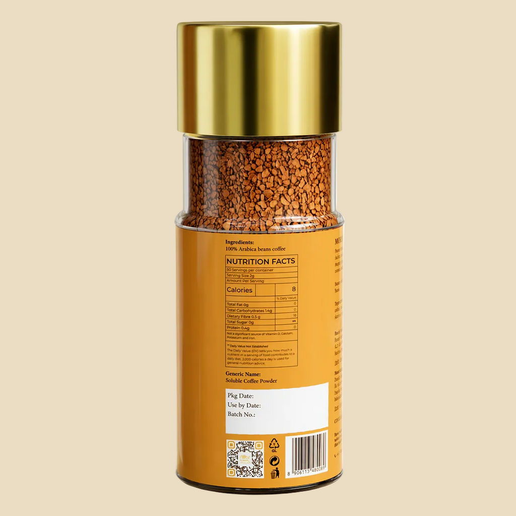 Morning Motivation - 100% Freeze Dried Arabica Instant Coffee