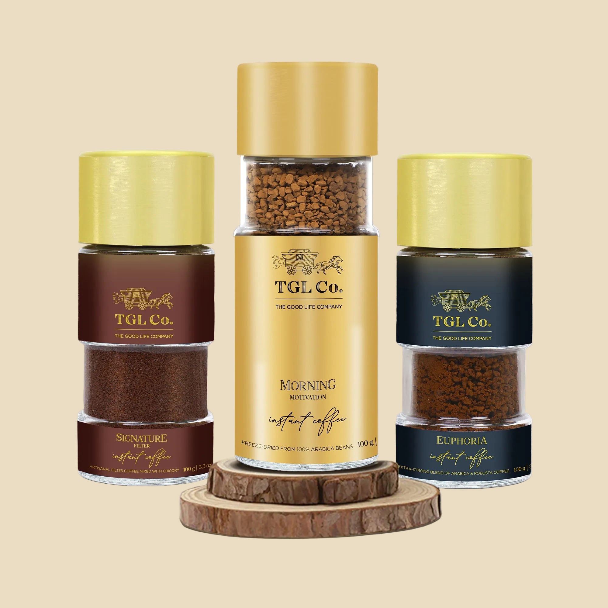 Classic Instant Coffee Combo - Morning Motivation, Euphoria, Signature