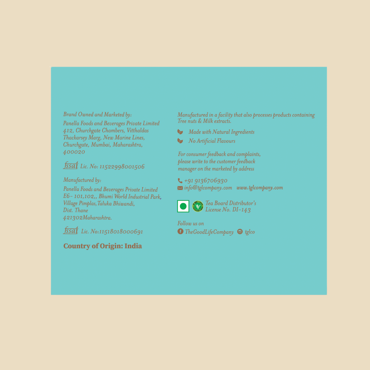 Kadak Masala Chai - Pyramid Bags / Loose