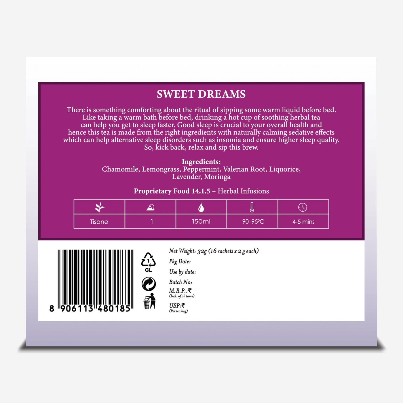 Sweet Dreams Tea Bags / Loose Leaf