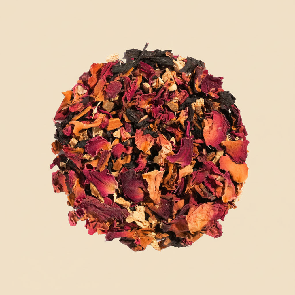 Tangy Hibiscus Tisane Herbal Infusion - Loose