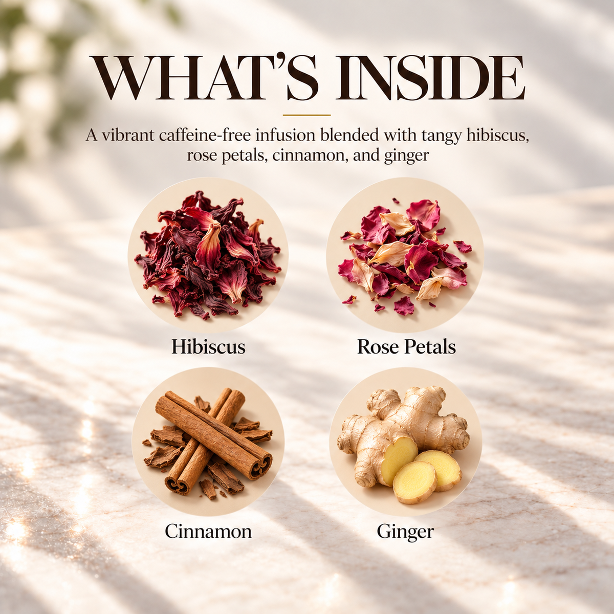 Tangy Hibiscus Tisane Herbal Infusion