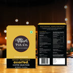 Assorted Instant Coffee (25 Sachets) 5 Varieties - 3 Unflavored & 2 Flavored