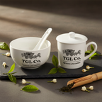 Ceramic Tea Tasting Set (4-Piece Collection)